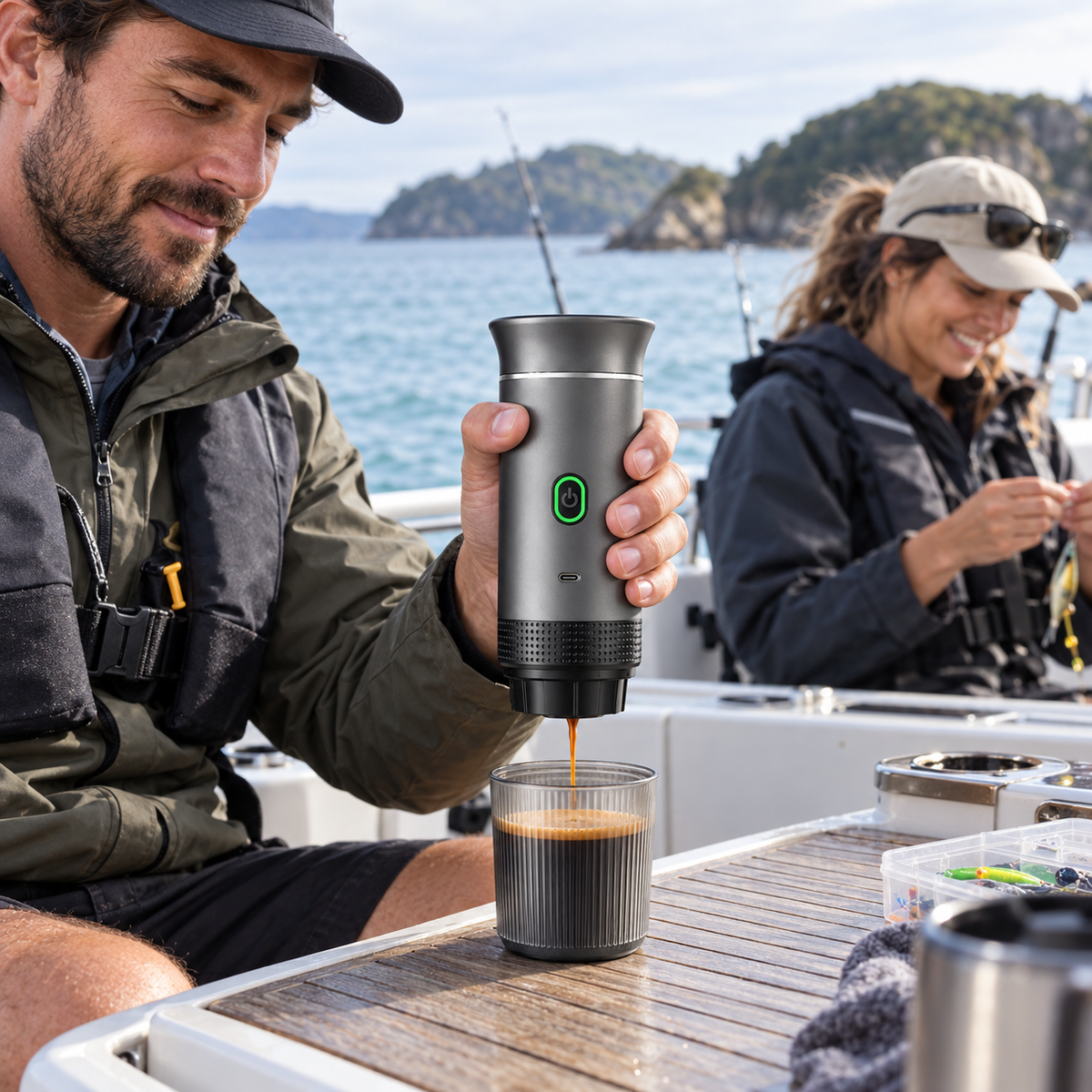 RoamBrew - Portable 3 In 1 Coffee Maker